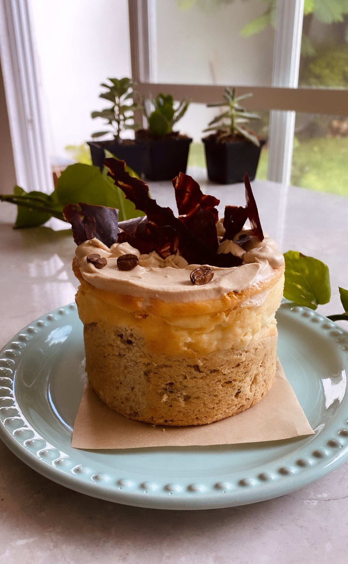 Mantecado de Café Cheesecake de Kéfir