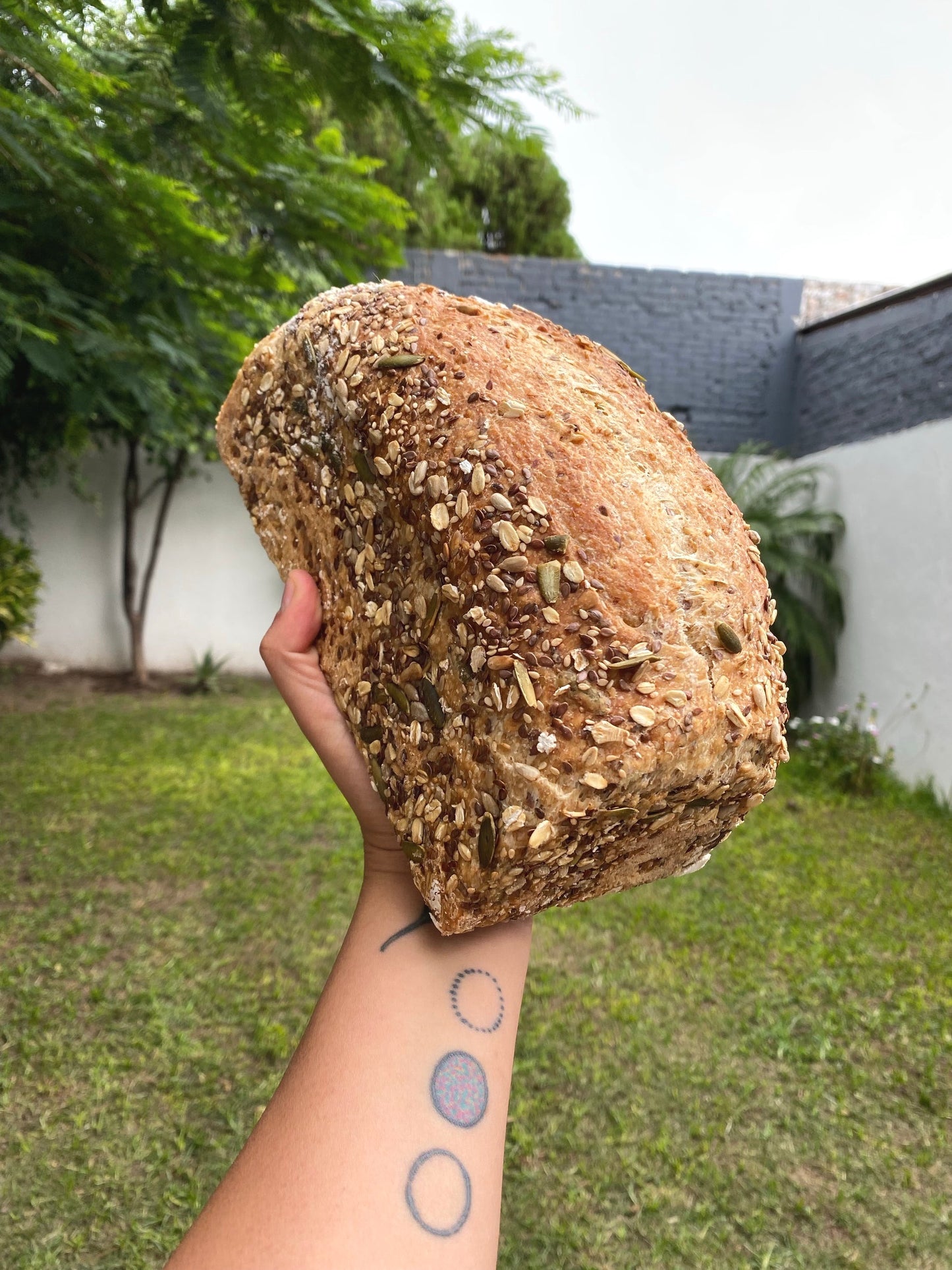 Pan de Molde con Semillas