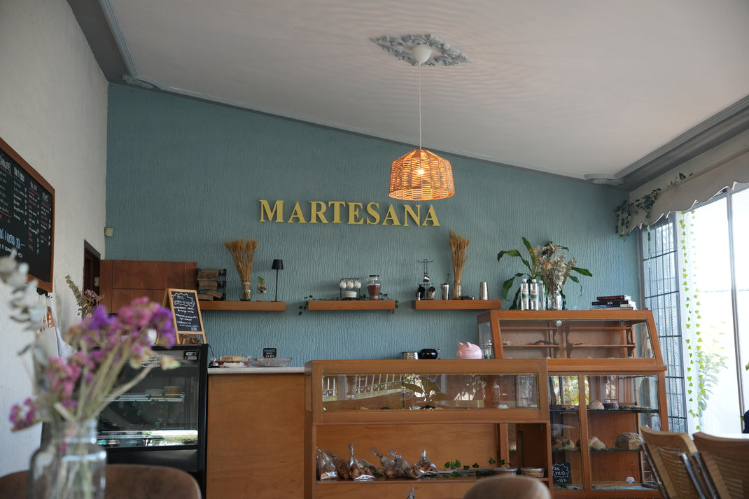 El salón de la casa de Martesana